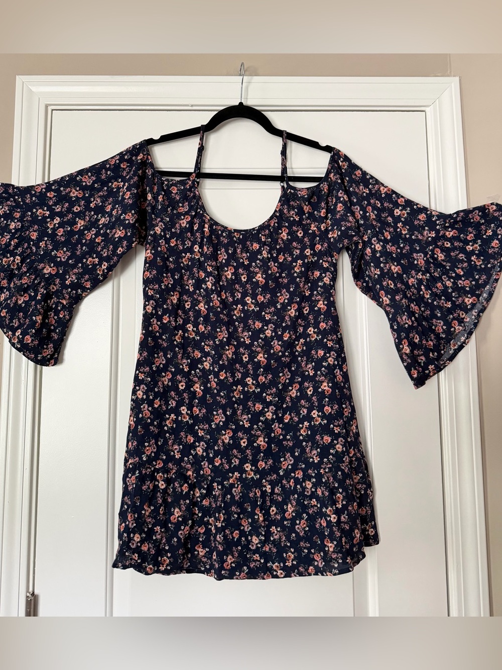 Altar’d State floral off shoulder mini dress